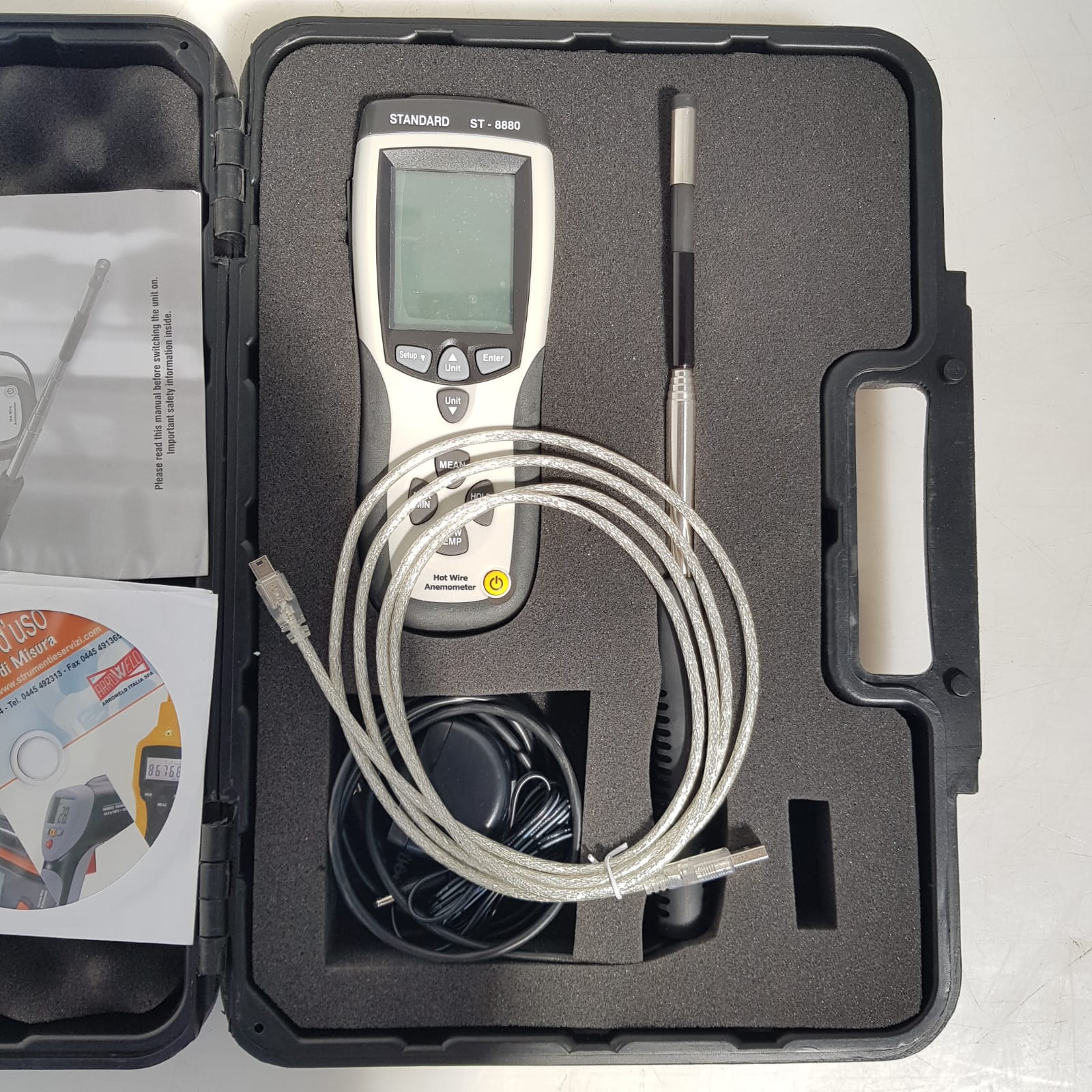 Anemometro a Filo Caldo Arroweld ST-880