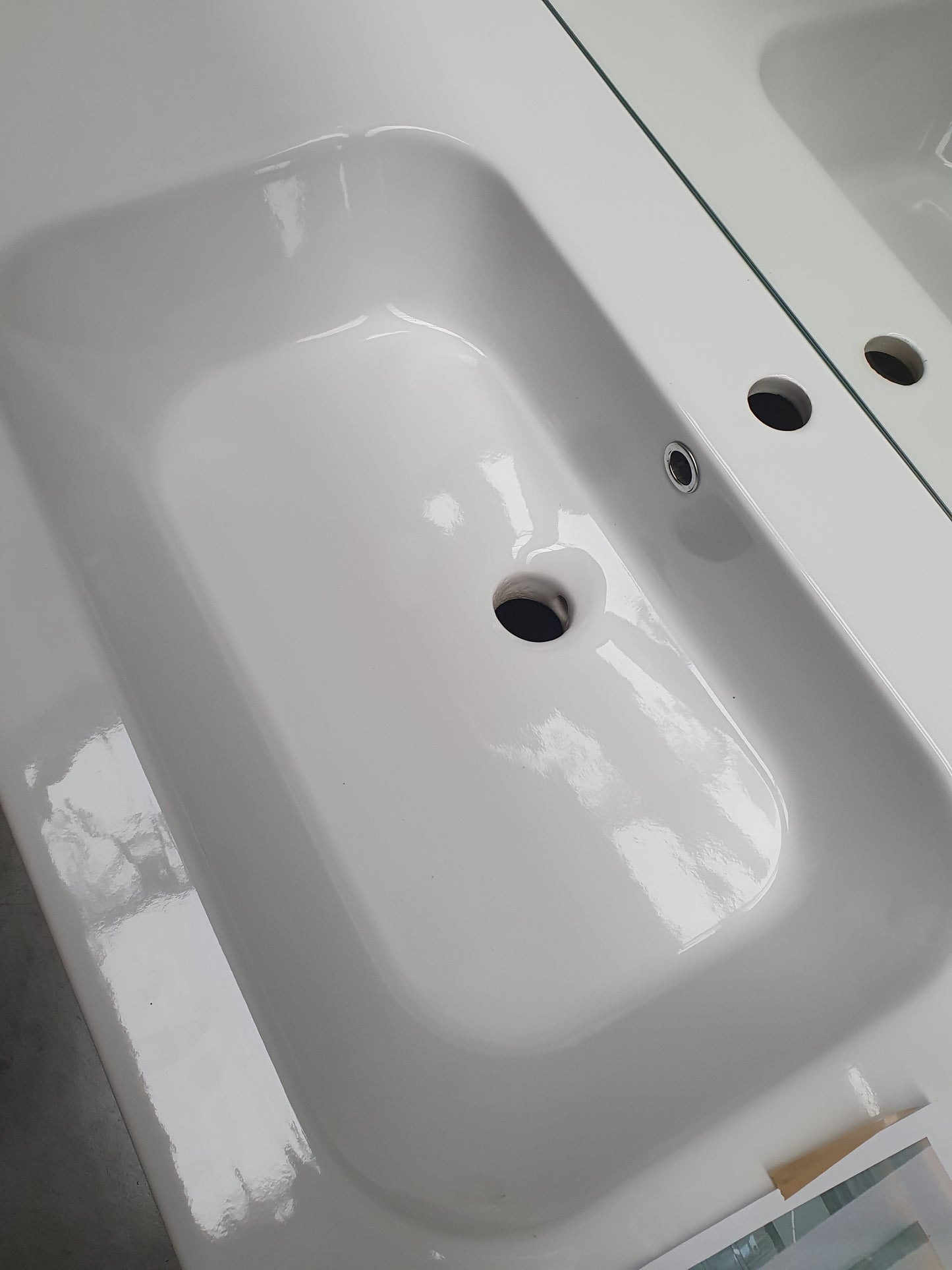 Bagno moderno sospeso L 105 cm
