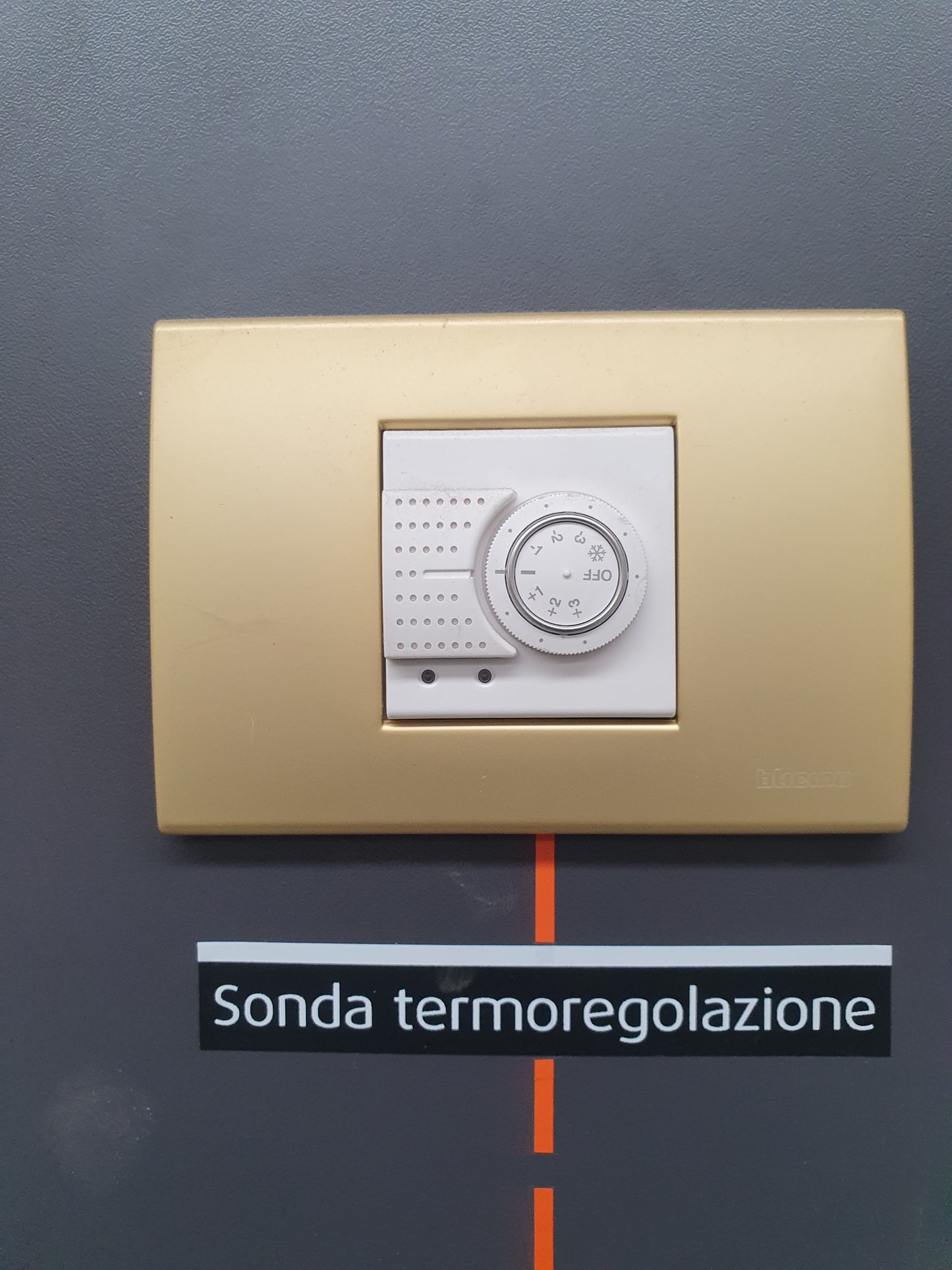 BTicino sonda termoregolazione Axolute MyHome bianca