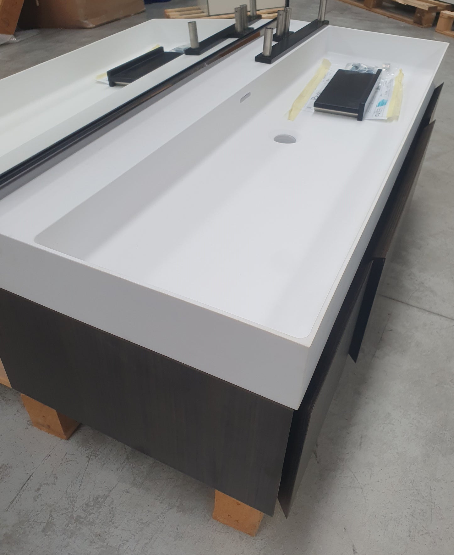 Mobile bagno rovere brown