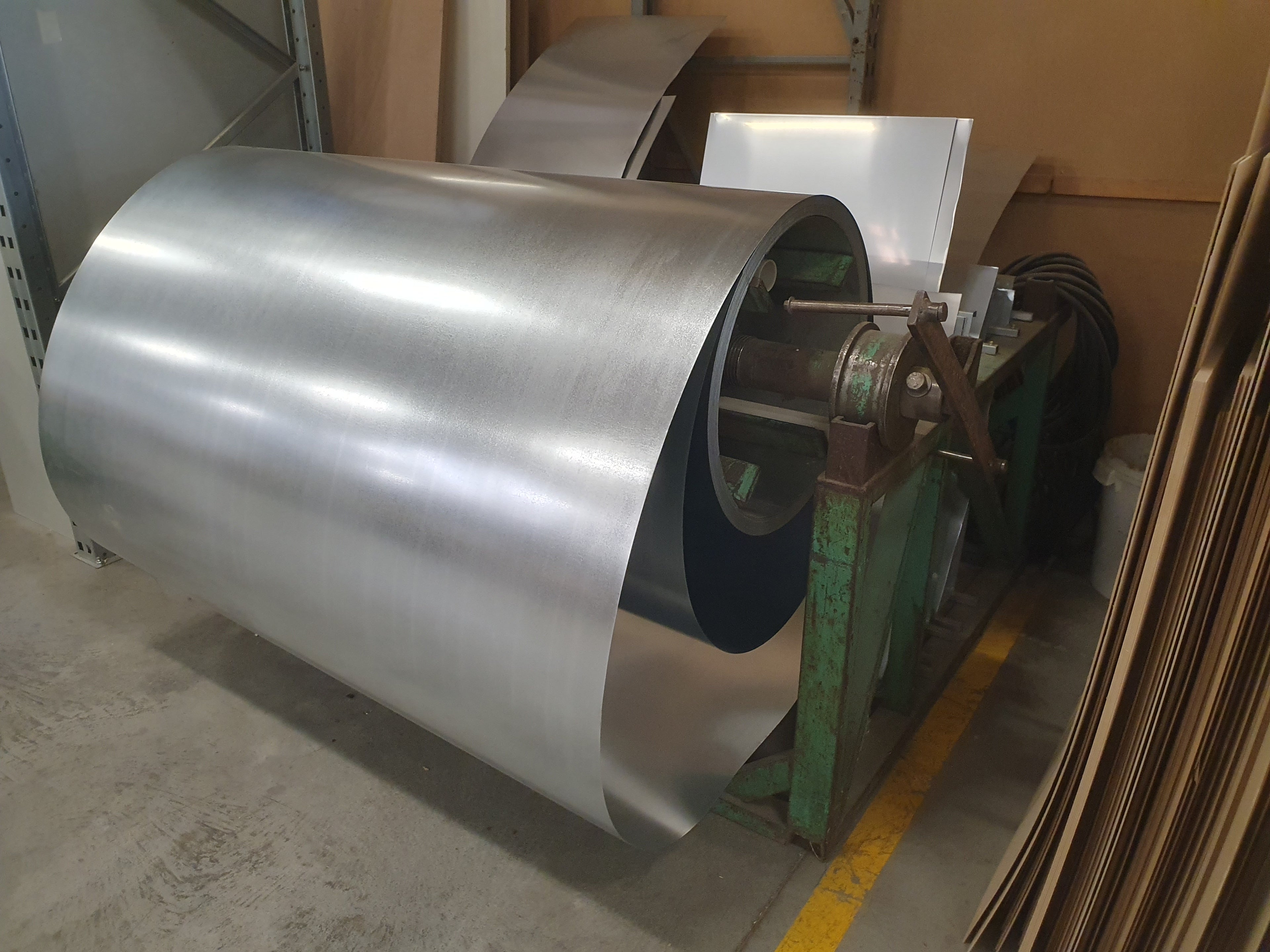 ASPO Svolgitore bobine di lamiera