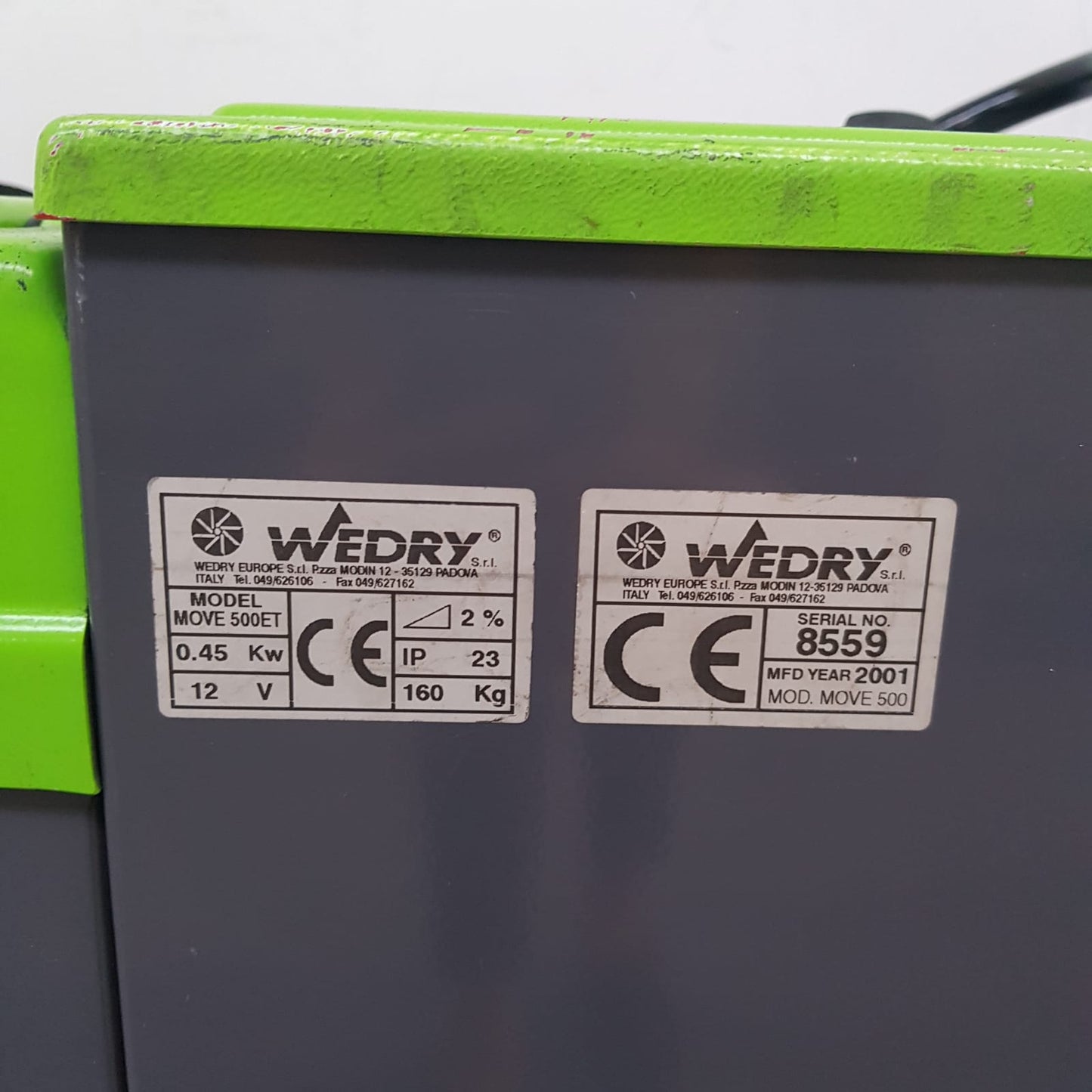 Motoscopa Wedry Move 500 ES