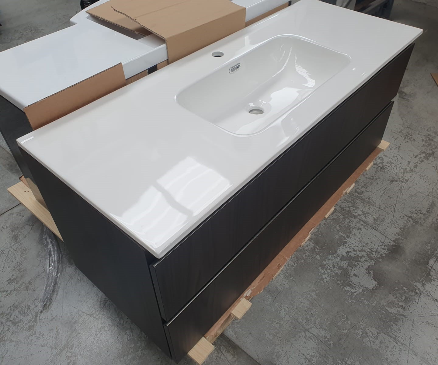 Mobile bagno rovere scuro
