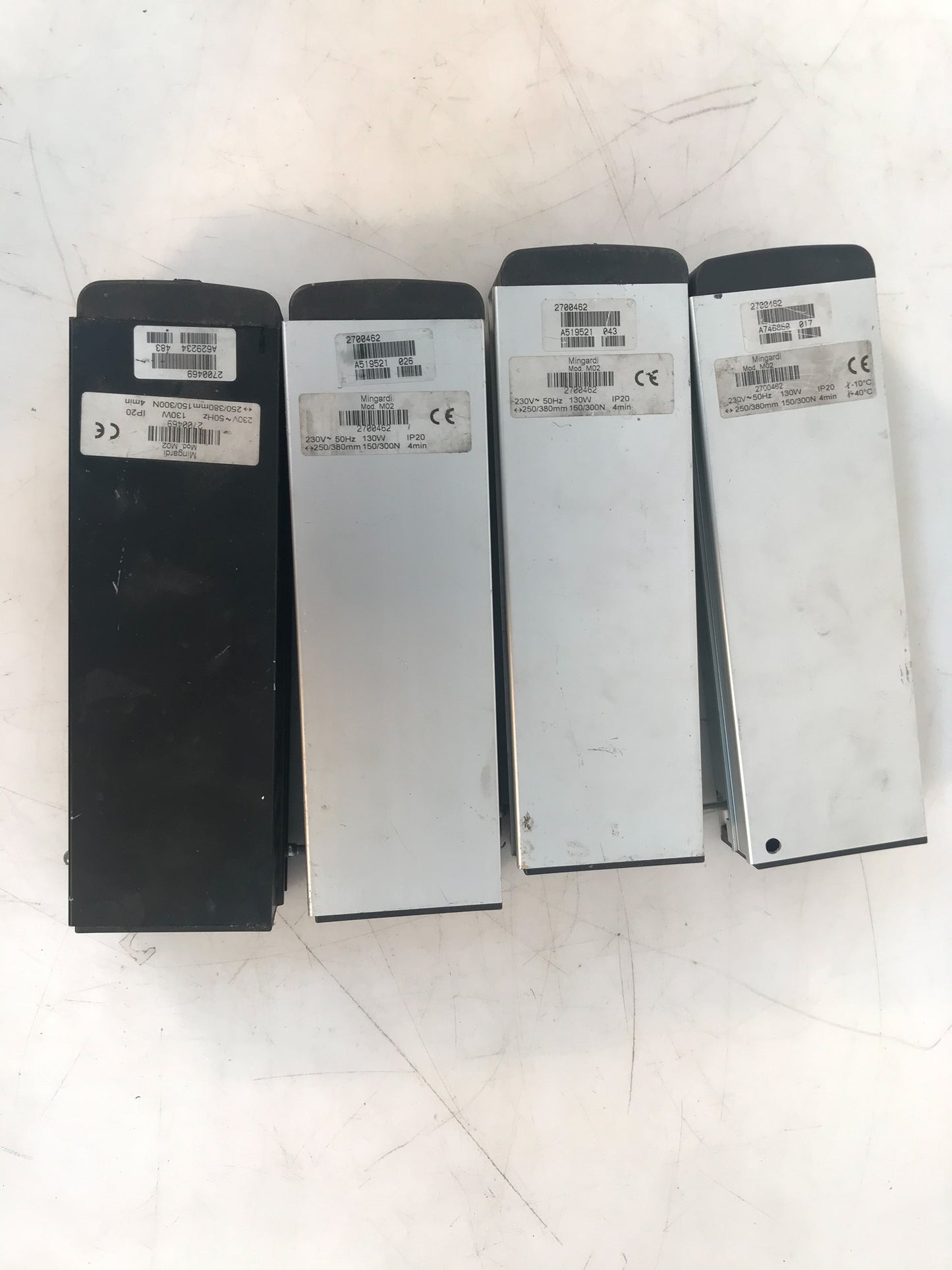 Stock 4 attuatore a catena Mingardi M02