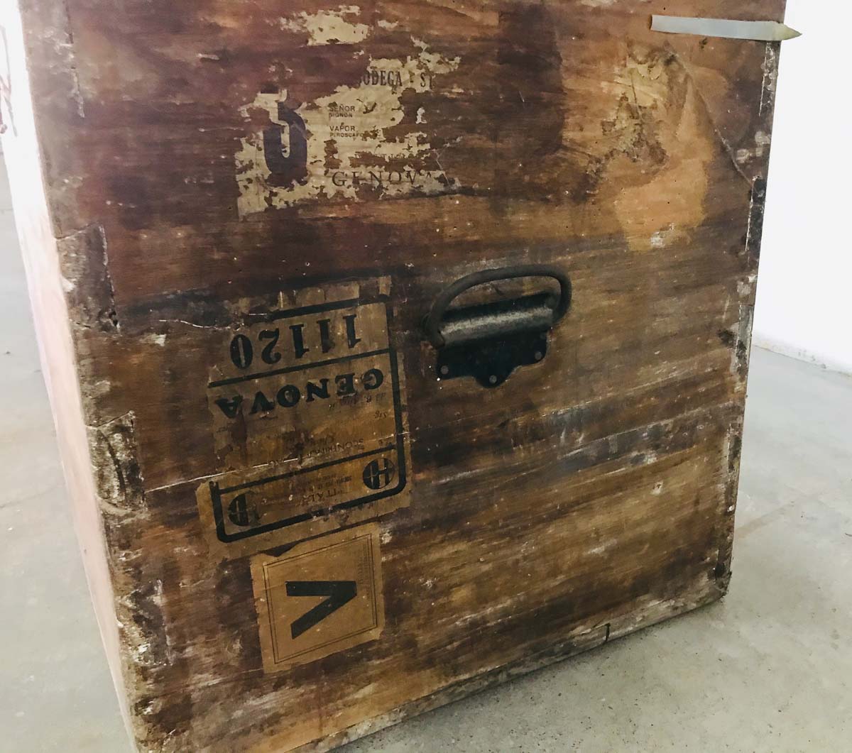 Baule legno MASSELLO VINTAGE L 100