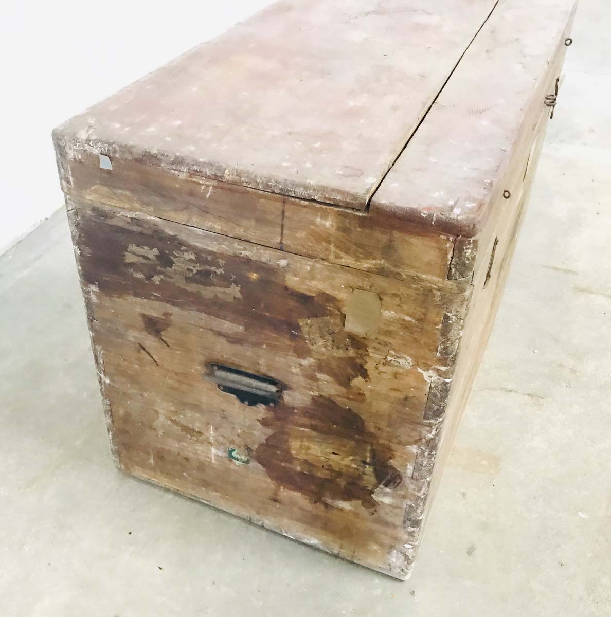 Baule legno MASSELLO VINTAGE L 100