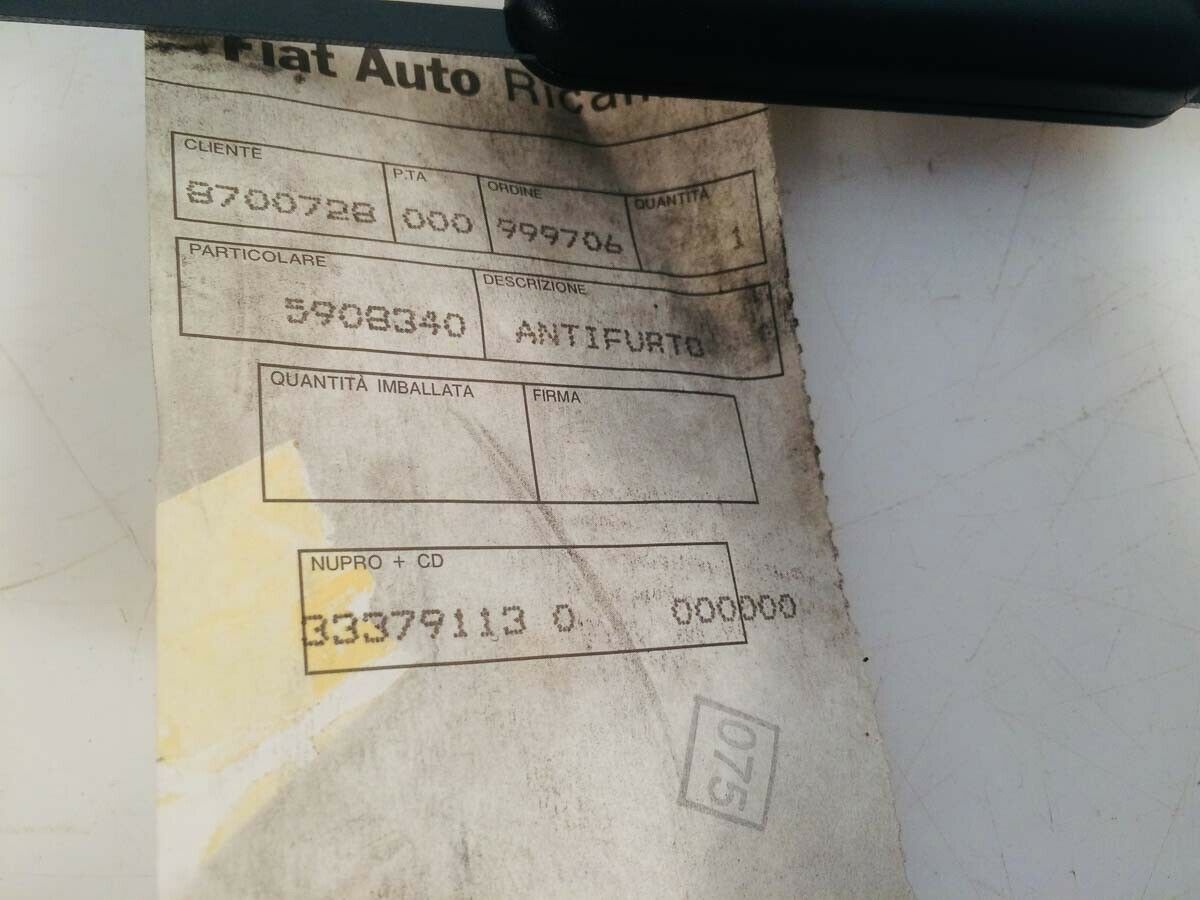 Radioavvisatore a distanza per allarmi Meta System Fiat Lancia