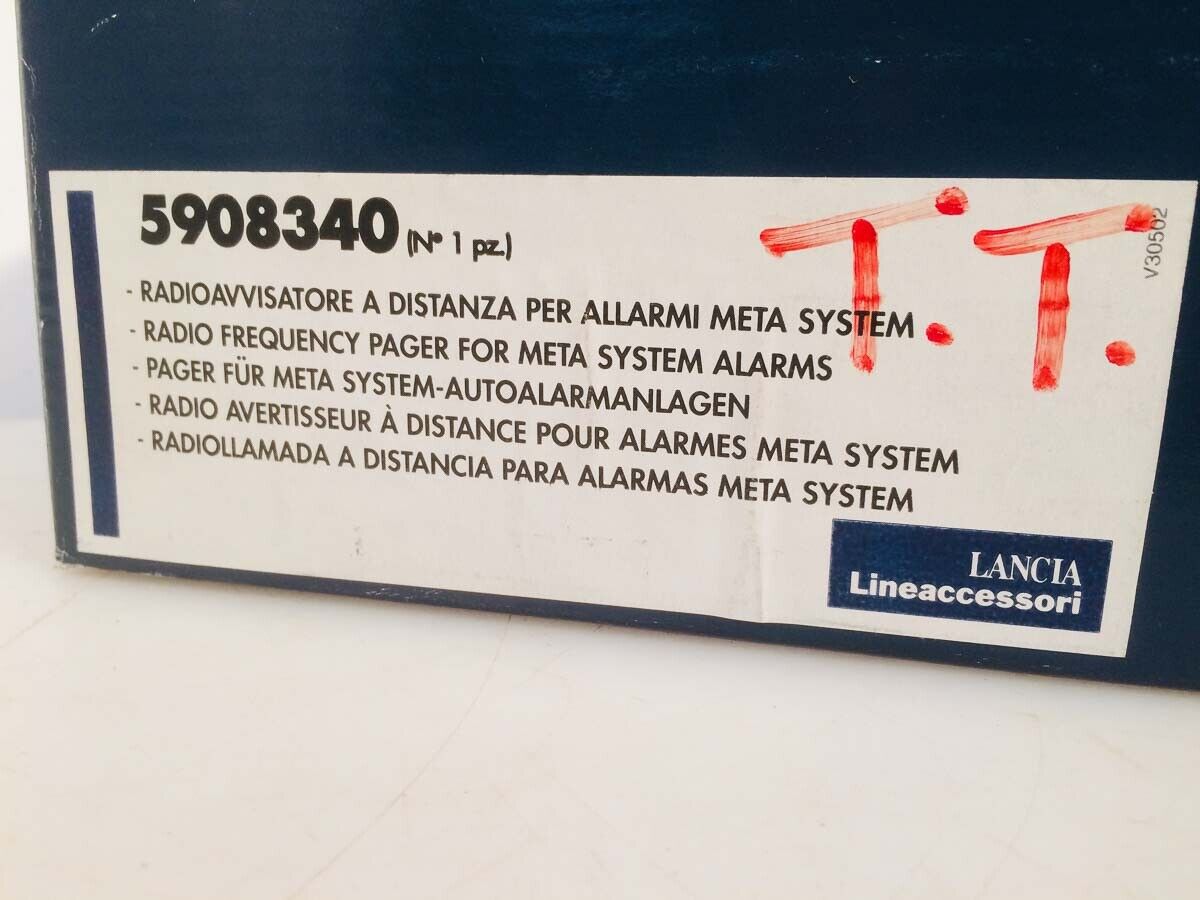 Radioavvisatore a distanza per allarmi Meta System Fiat Lancia
