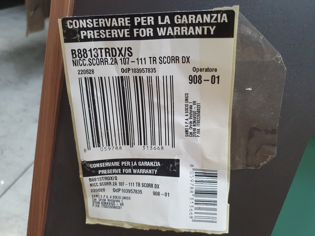 Specchio rif. 1 cornice rovere