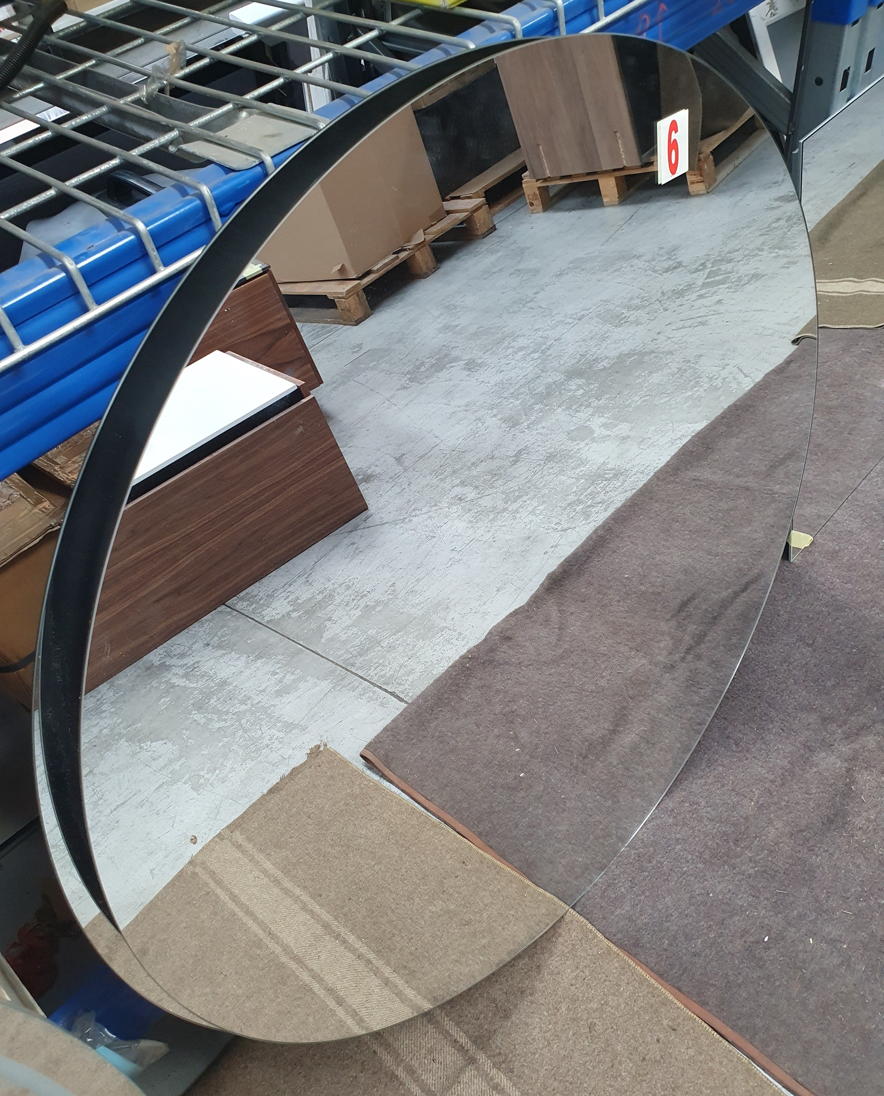 Specchio bagno rotondo rif. 6 D 100 cm