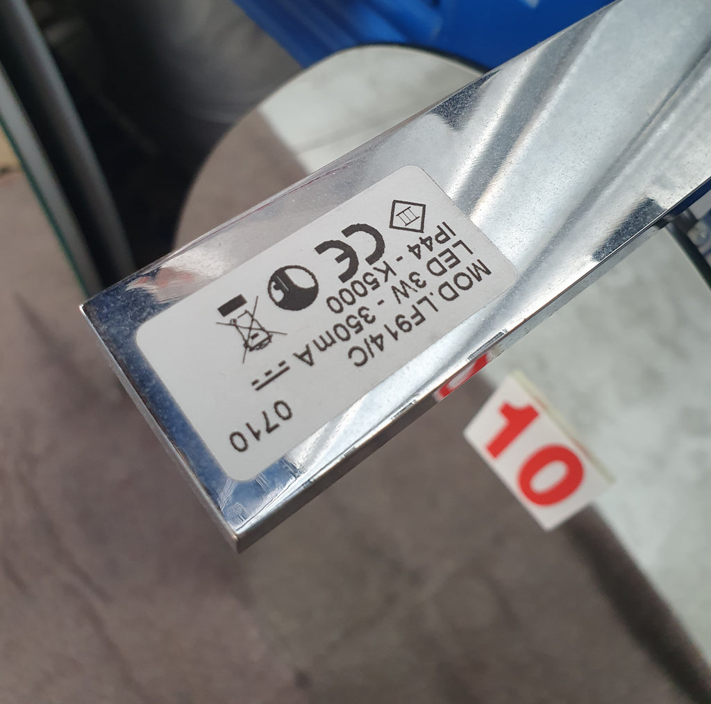 Specchio ovale lungo LF914/C LED 3W rif. 10