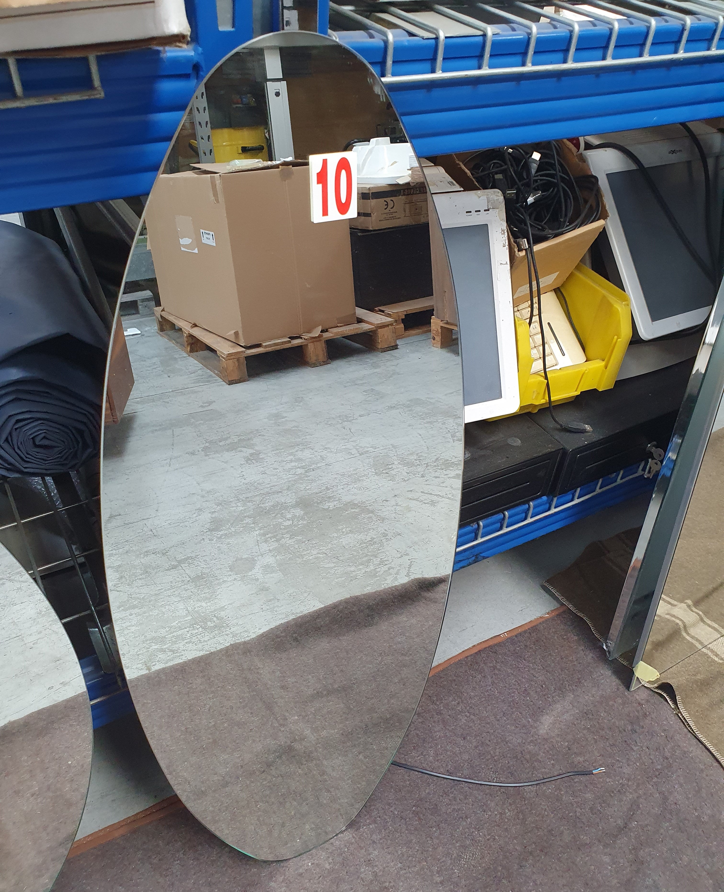 Specchio ovale lungo LF914/C LED 3W rif. 10