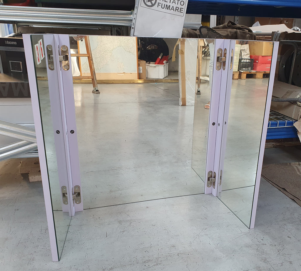 Specchio lilla a libro rif. 36