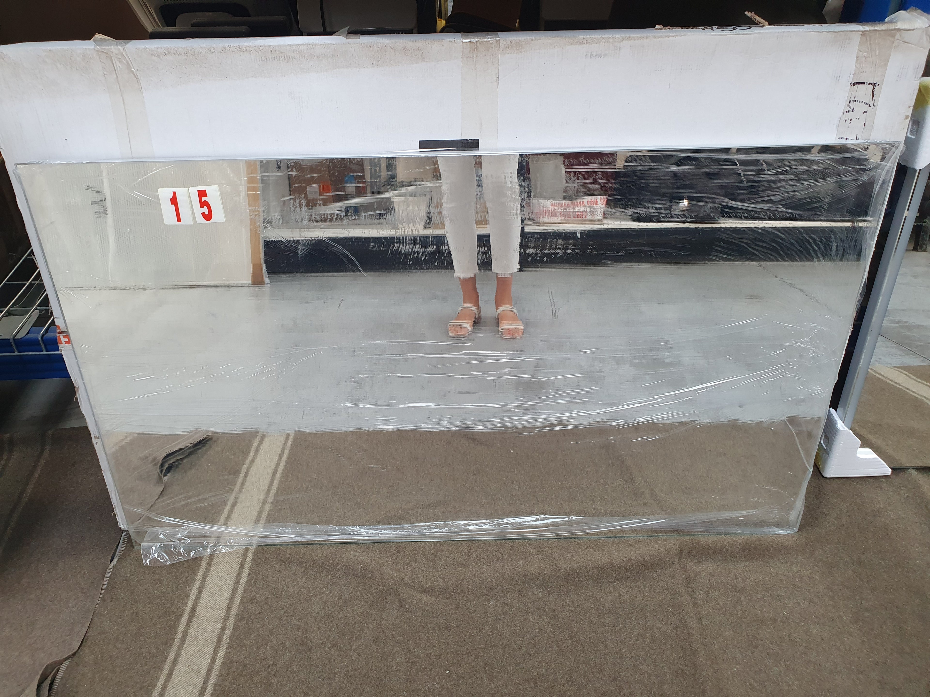 Specchio bagno orizzontale rif. 15