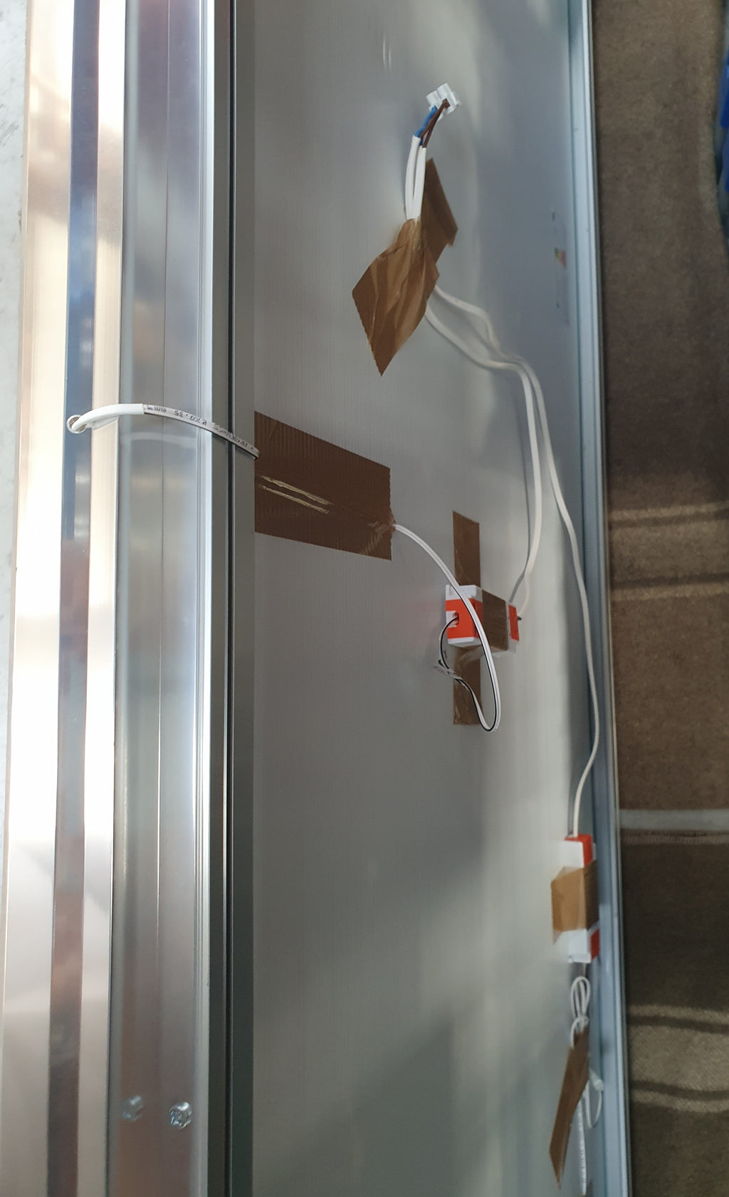 Specchio bagno moderno con illuminazione rif. 103