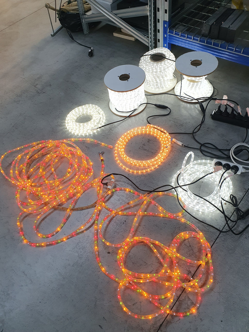 Bobine strisce LED Luci di Natale da esterno Giocoplast