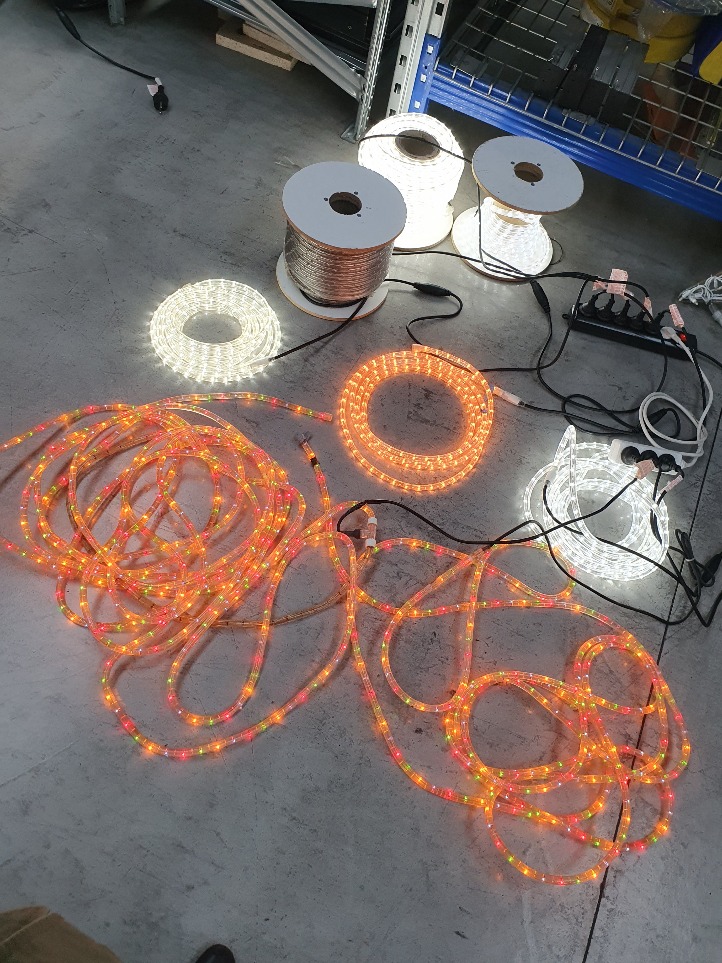 Bobine strisce LED Luci di Natale da esterno Giocoplast