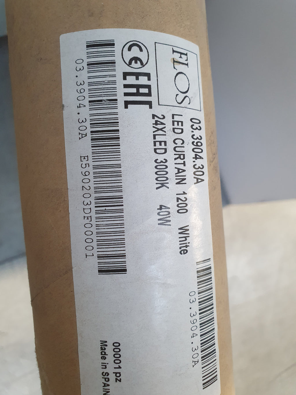 Flos 03.3904.30A LED courtain 1200 mm White 24xLED 40 w 3000 K