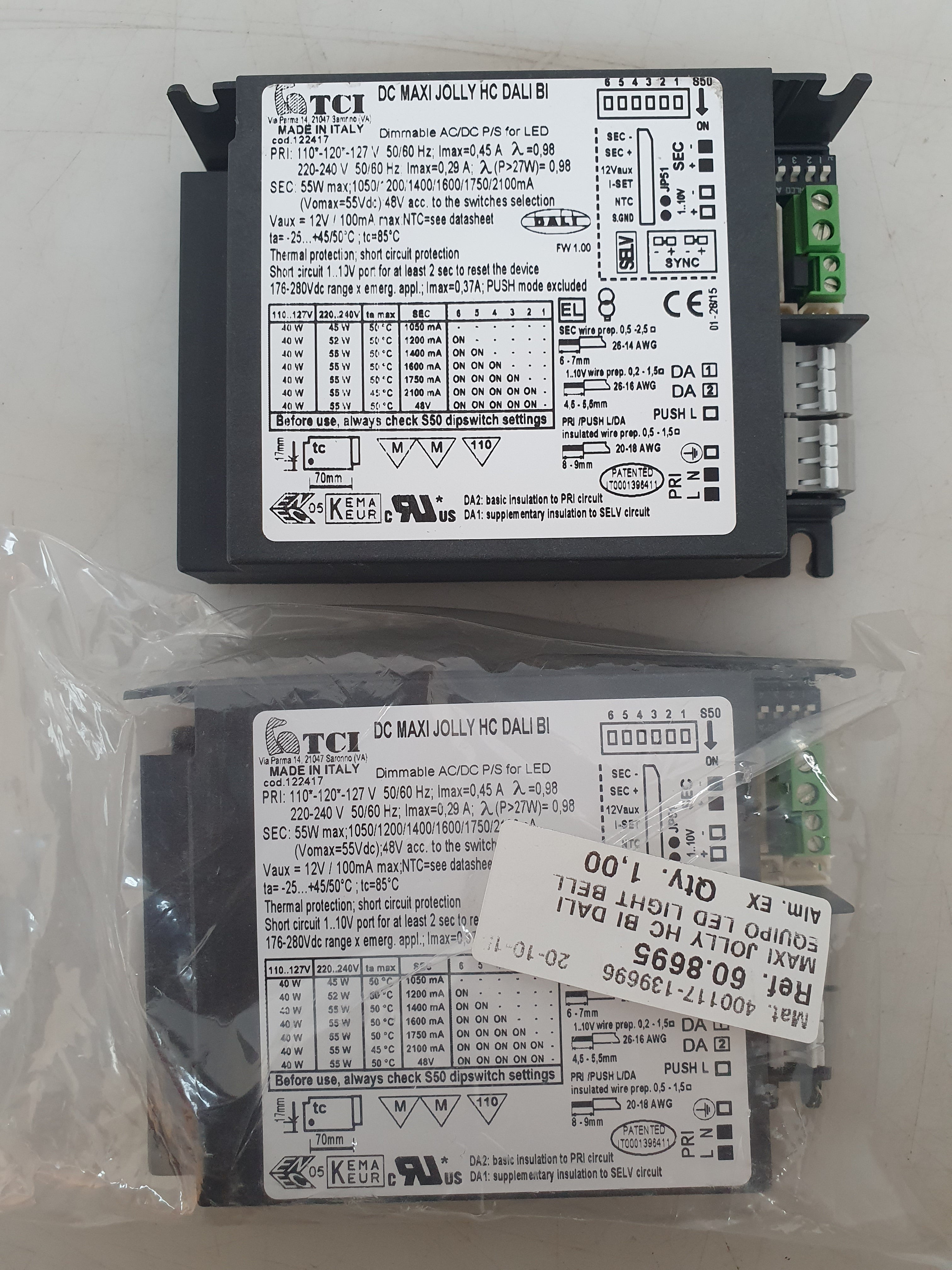 2 Alimentatori TCI Maxi Jolly