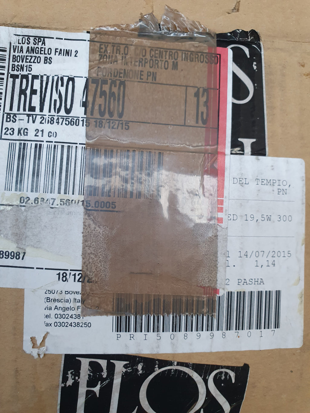 Lampada Flos  03.4420.B1BDA Kap 145 con cornice Flos 08.8156.00