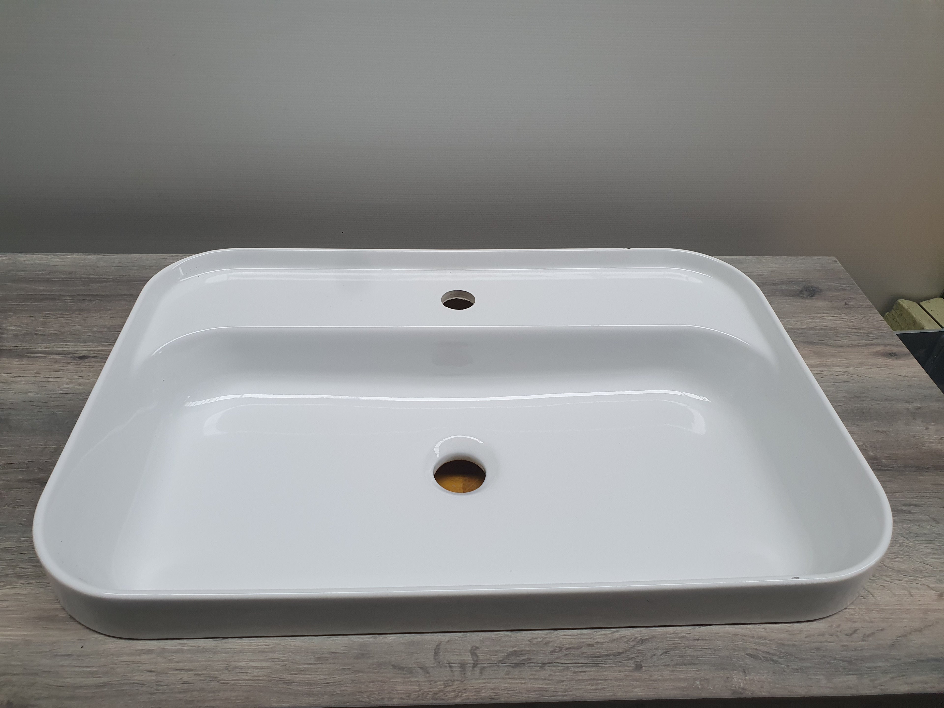 Mobile bagno moderno piano rovere + cassetto