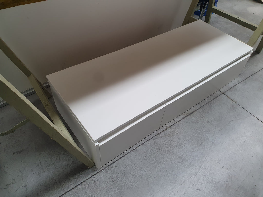 Mobile bagno moderno piano rovere + cassetto