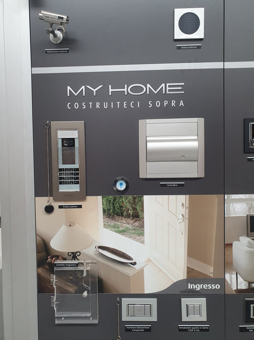 BTicino Axolute MyHome simulazione guasto e riarmo STOP&GO