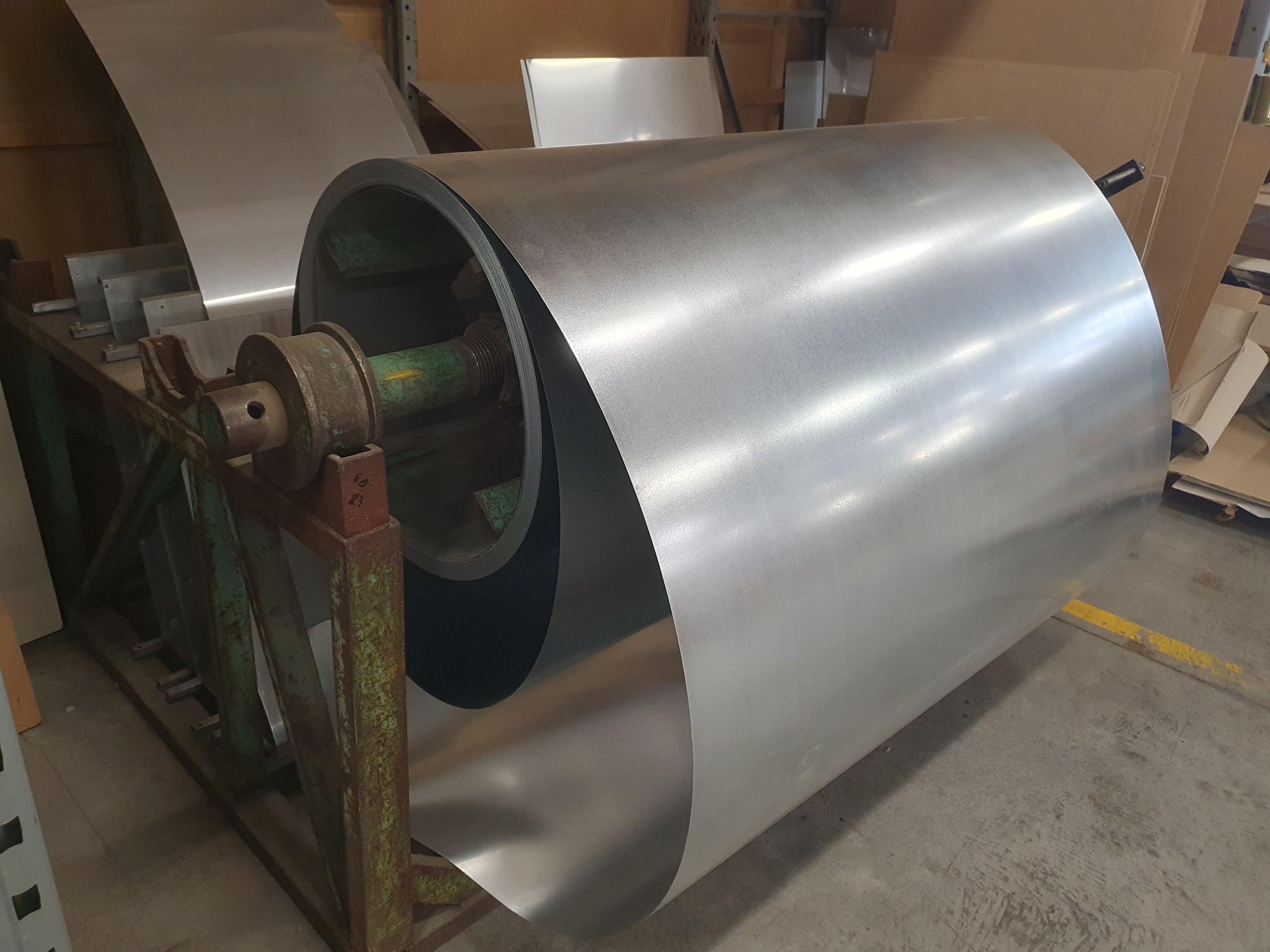 ASPO Svolgitore bobine di lamiera