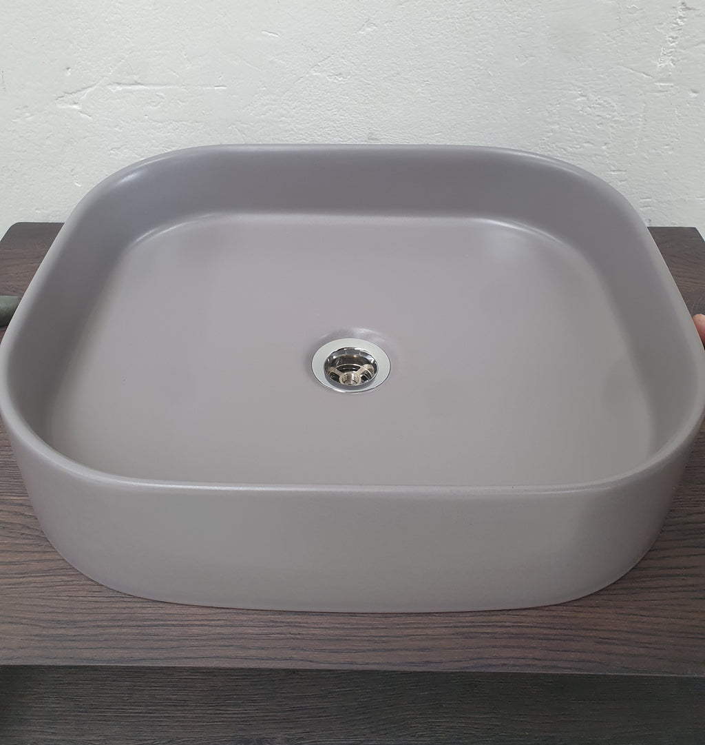 Mobile da bagno da 70 cm rovere scuro