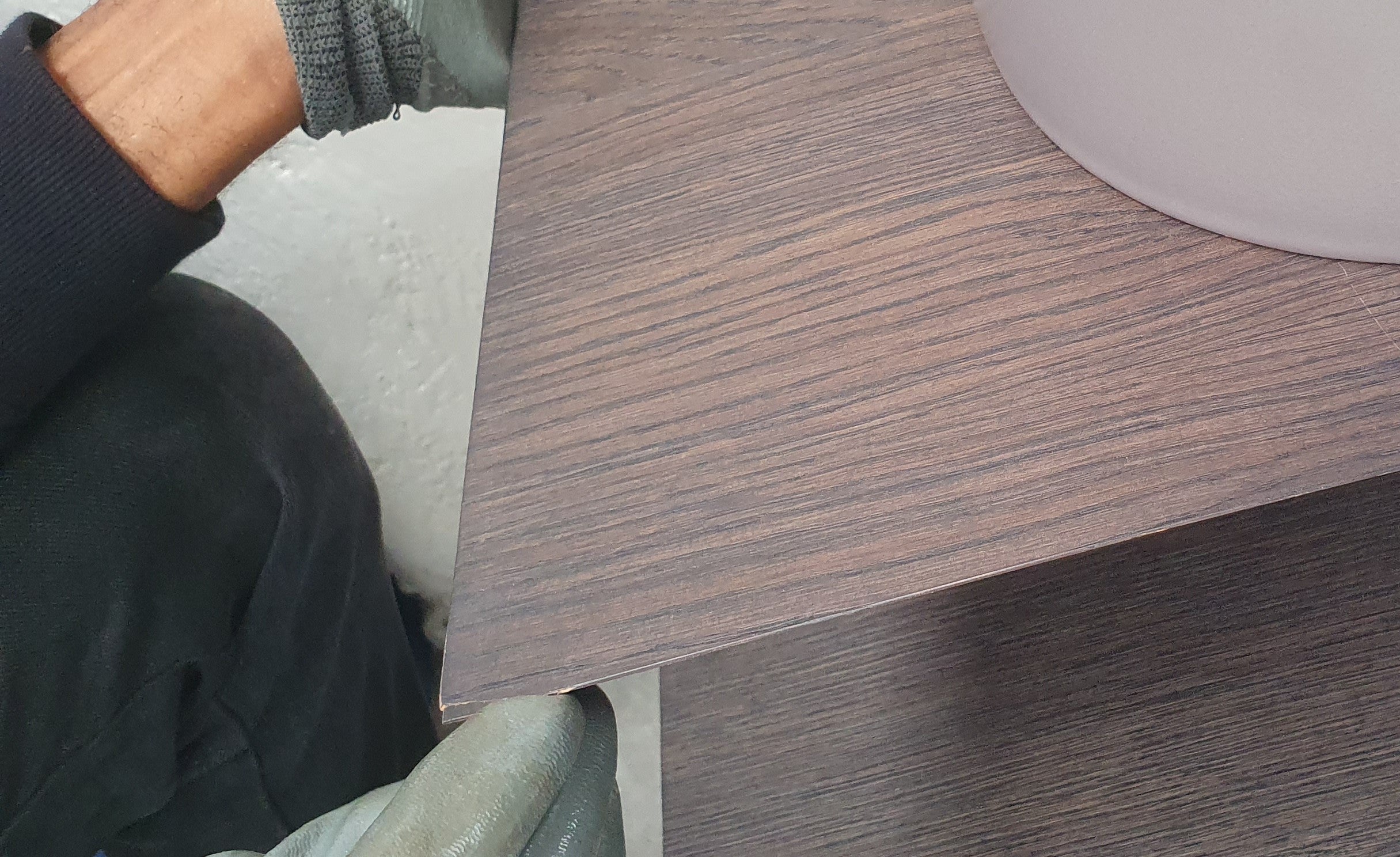 Mobile da bagno da 70 cm rovere scuro