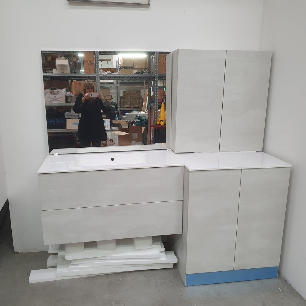 Mobile bagno / lavanderia L 1660 mm