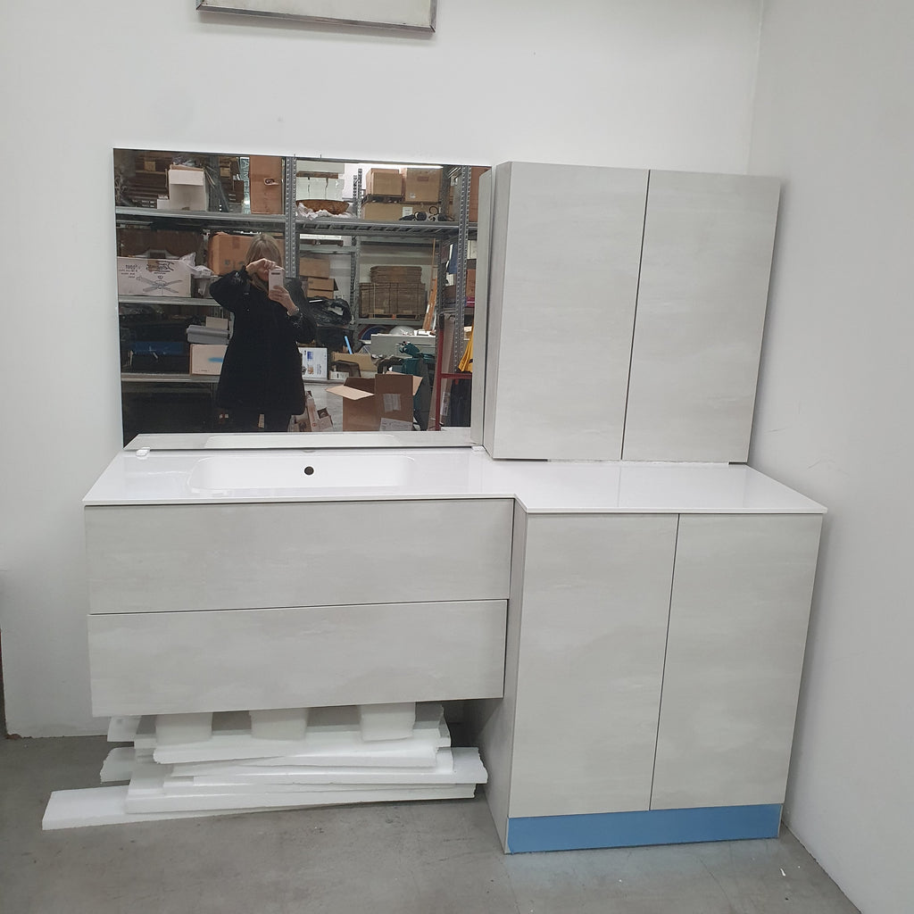 Mobile bagno / lavanderia L 1660 mm