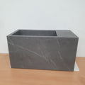 Mobile lavabo grigio L 70 cm