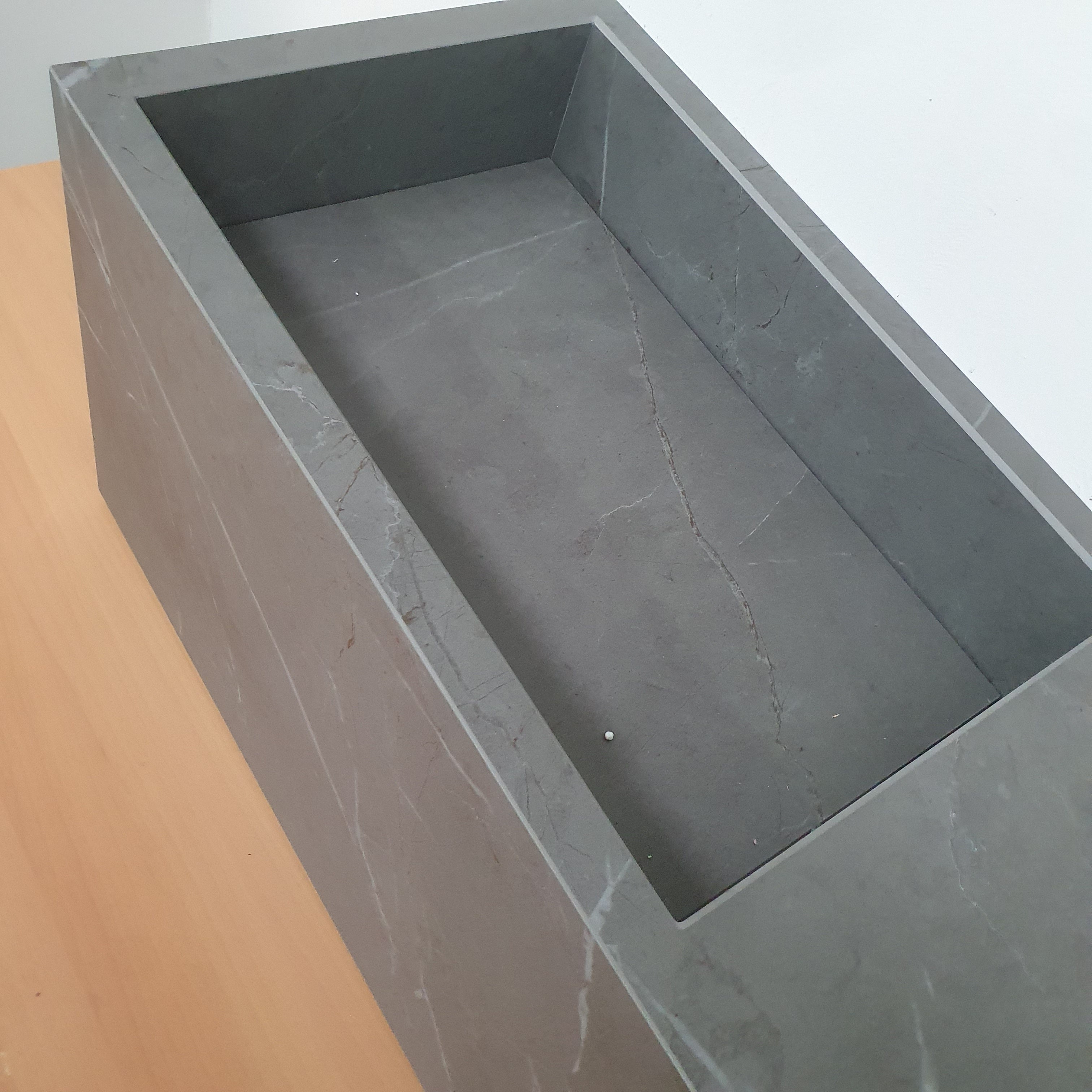 Mobile lavabo grigio L 70 cm
