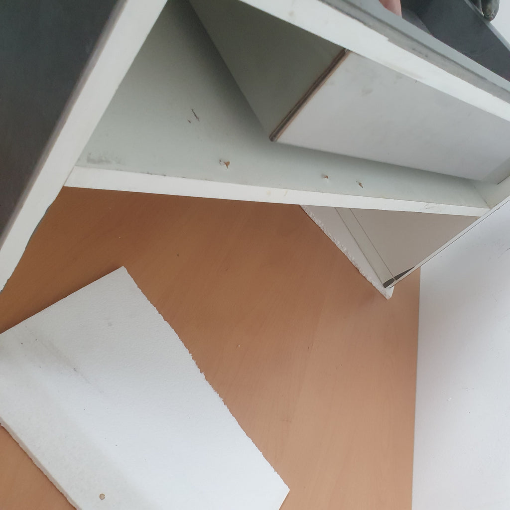 Mobile lavabo grigio L 70 cm