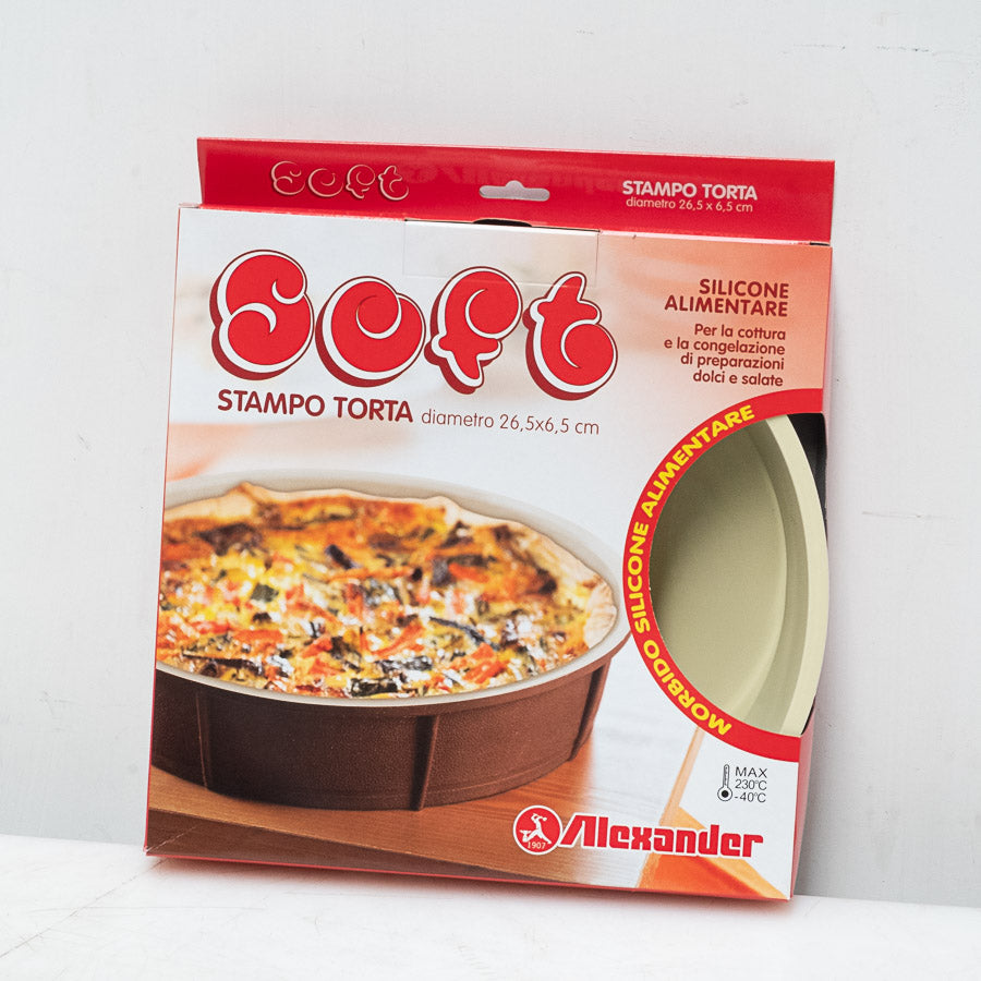 Stampo torta in silicone alimentare d 26,5 h 6,5 Alexander
