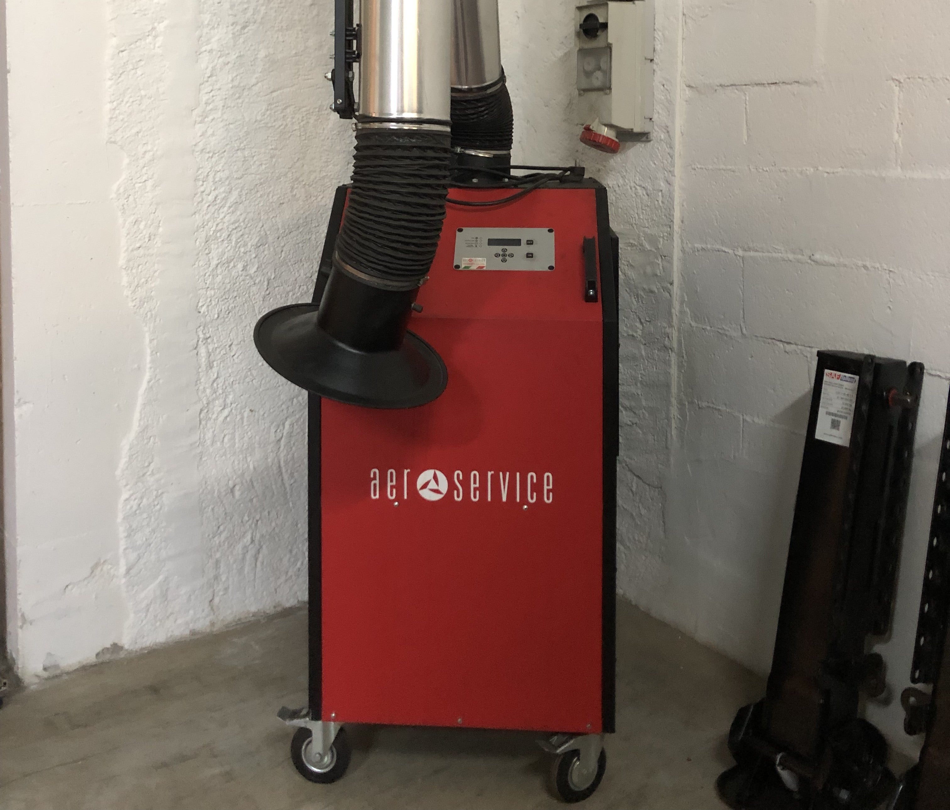 Aspiratore carrellato per fumi di saldatura Aer Service Equipments UNI 2.2H
