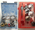Valigetta Hilti 5 frese a tazza Bi-Metal HSS + 2 power change
