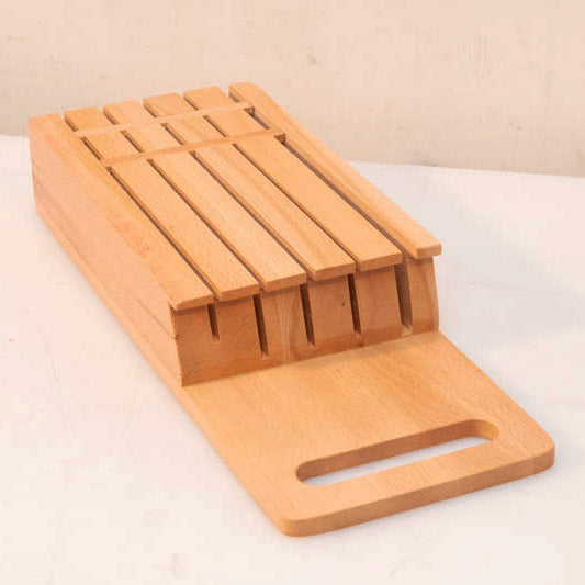 Portacoltelli 5 alloggi Alexander faggio 2° scelta