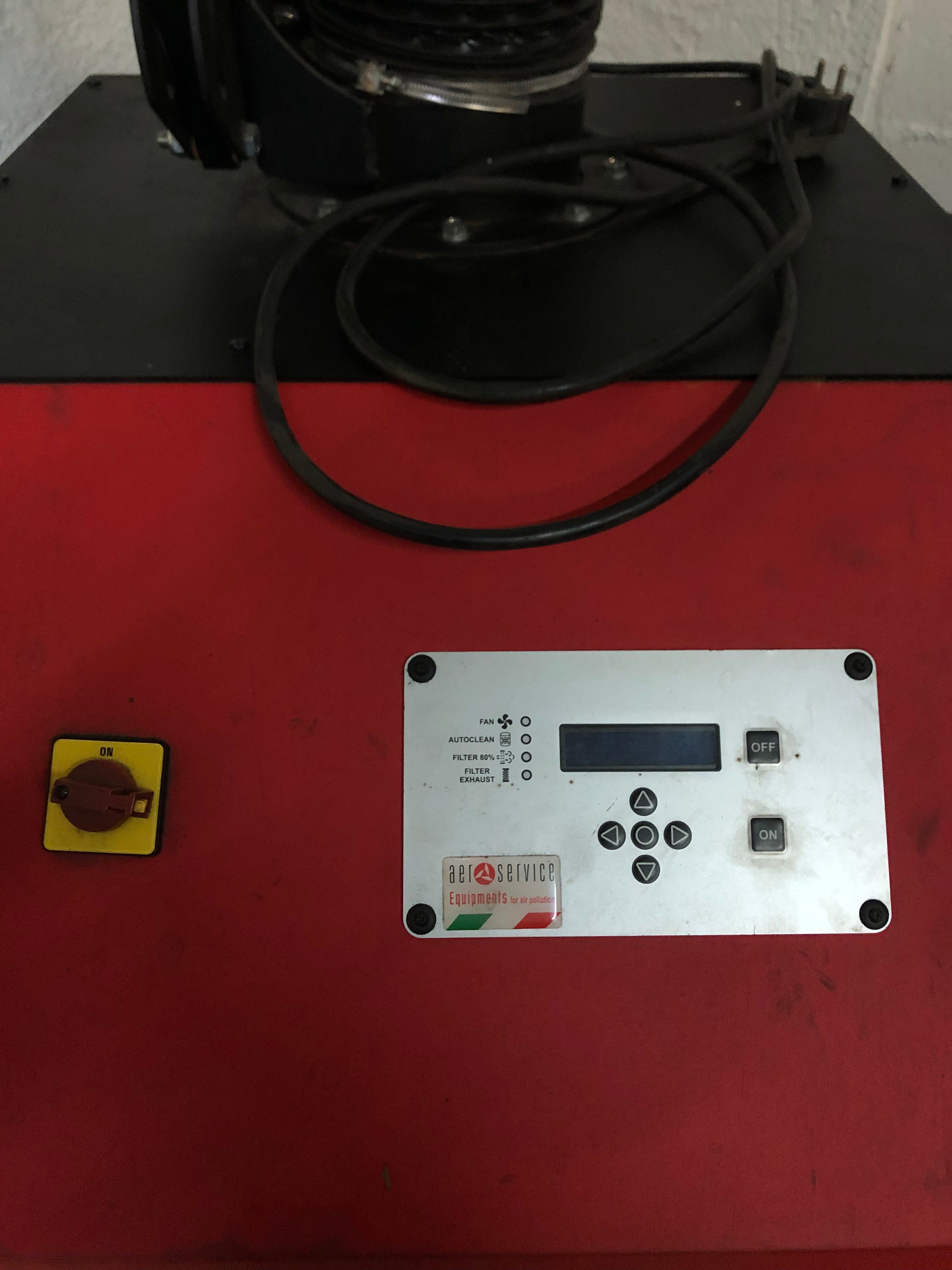 Aspiratore carrellato per fumi di saldatura Aer Service Equipments UNI 2.2H