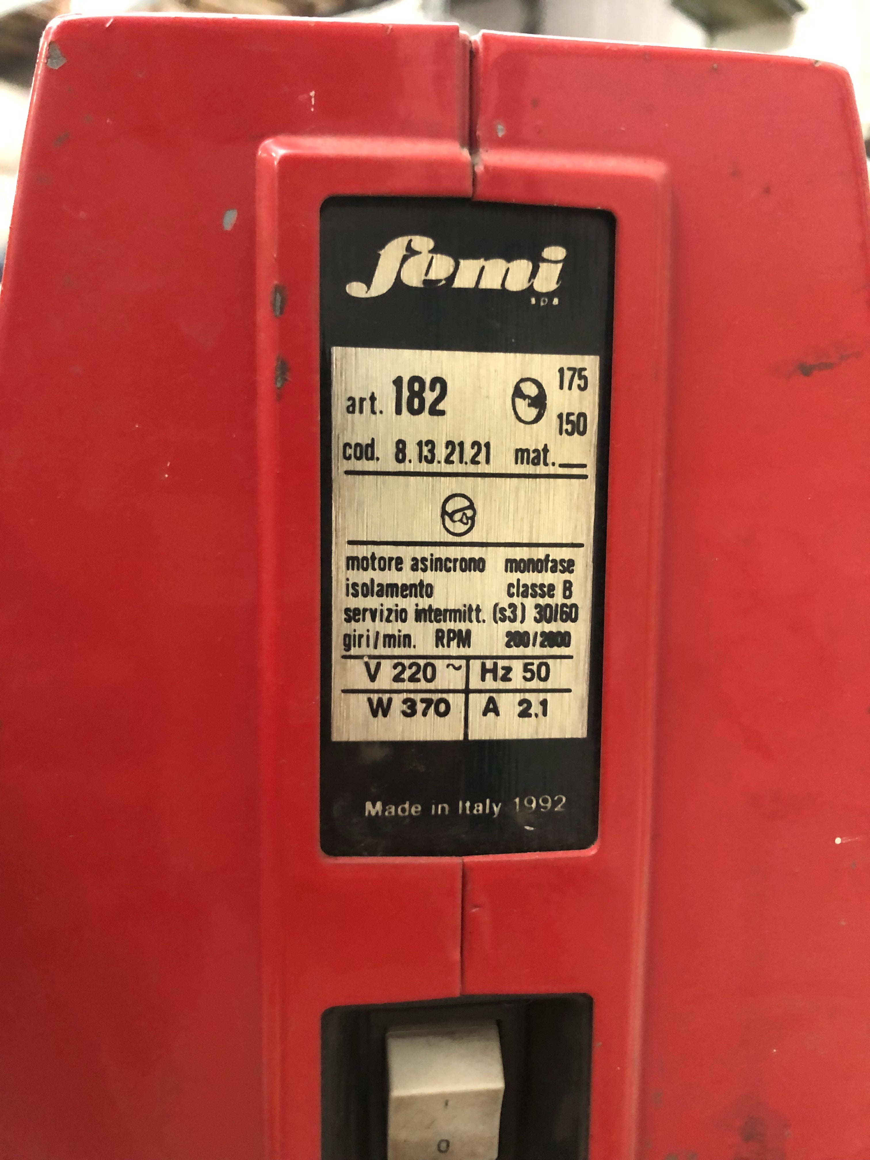Mola da banco professionale Femi ART. 182