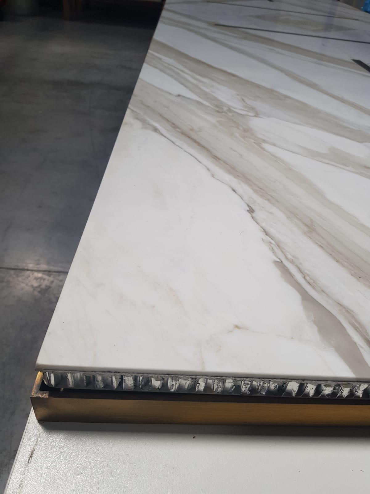 Piano tavolo rettangolare marmo casablanca L 360