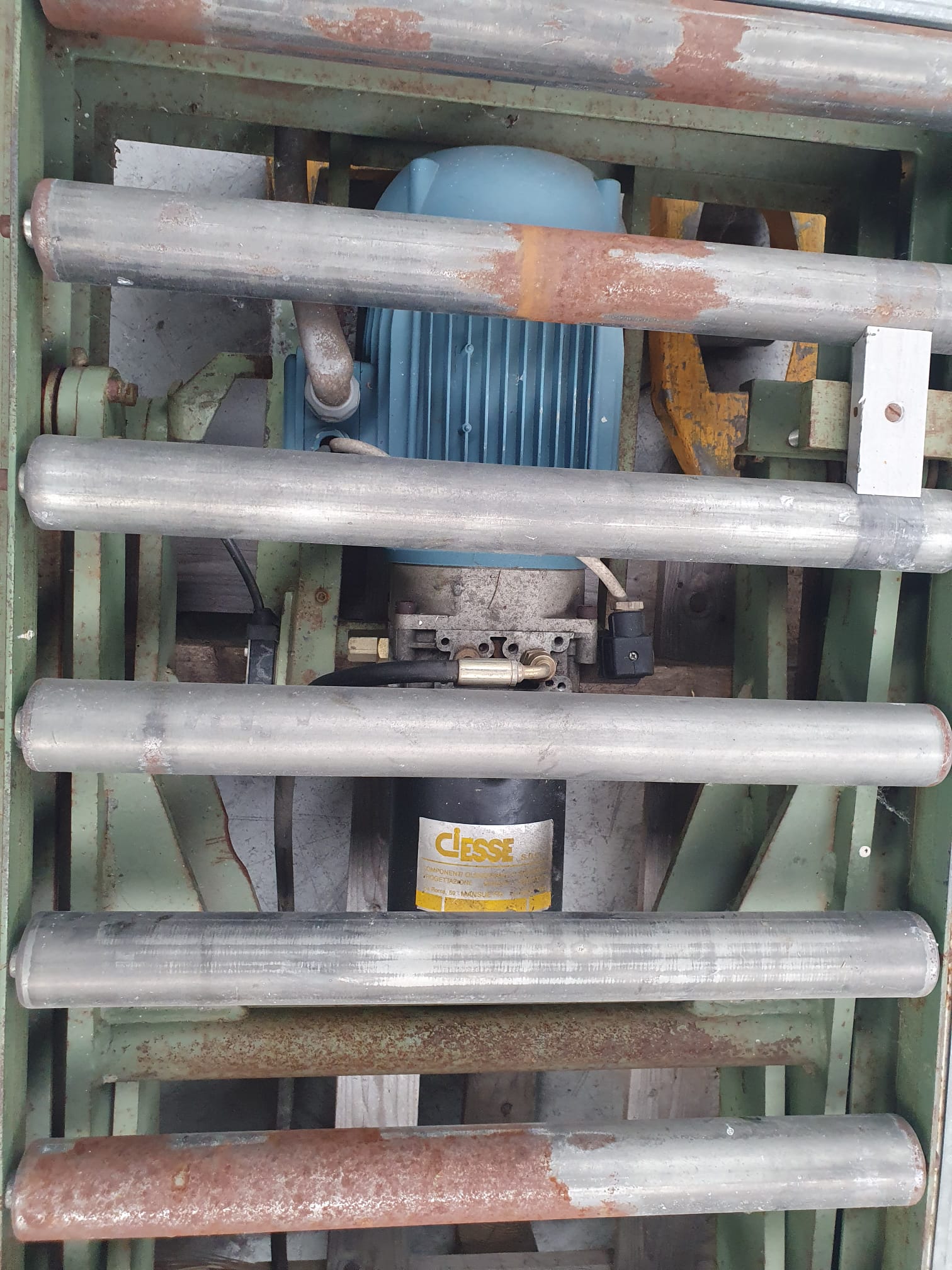 Banco rulliera - si alza e si abbassa