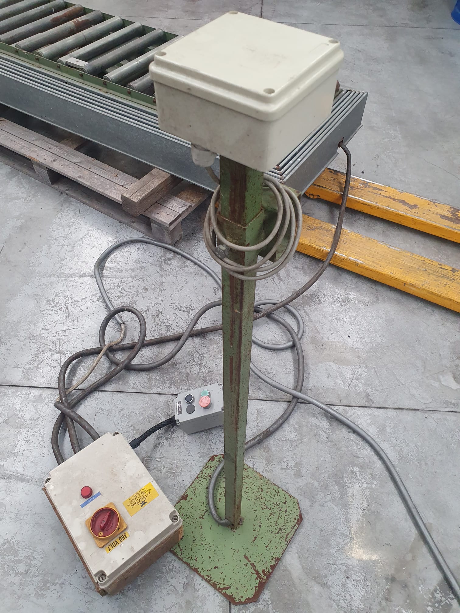 Banco rulliera - si alza e si abbassa