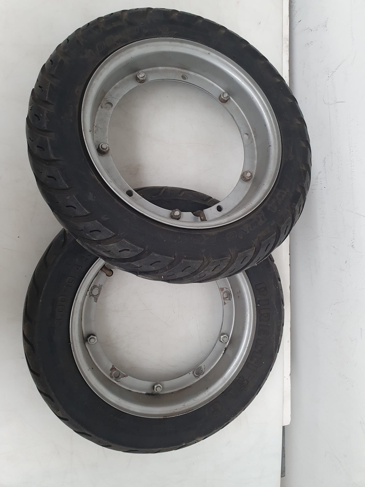 Due ruote per motocarriola diametro 36 cm