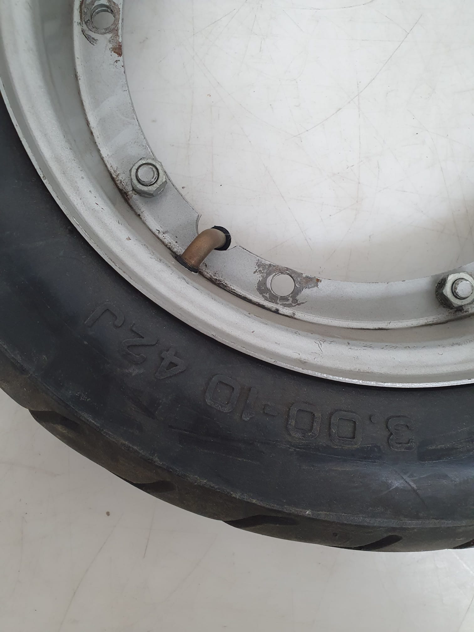 Due ruote per motocarriola diametro 36 cm