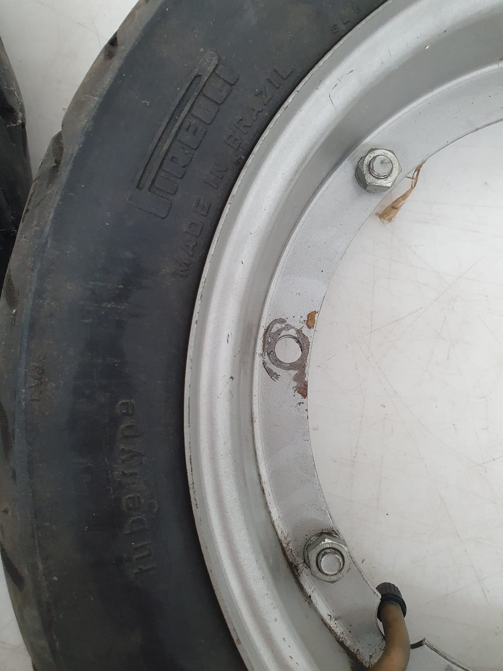 Due ruote per motocarriola diametro 36 cm