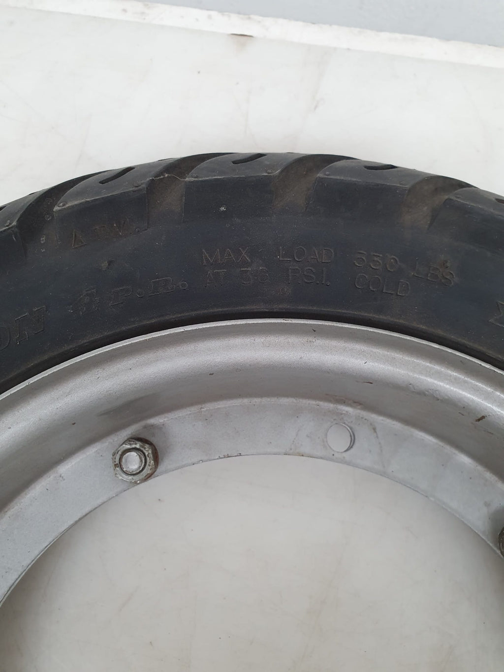 Due ruote per motocarriola diametro 36 cm