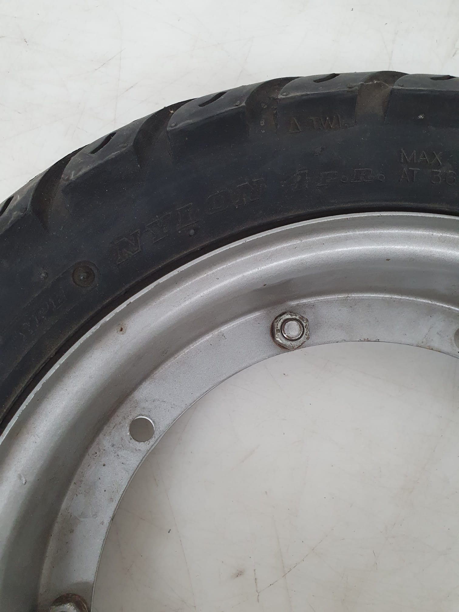 Due ruote per motocarriola diametro 36 cm