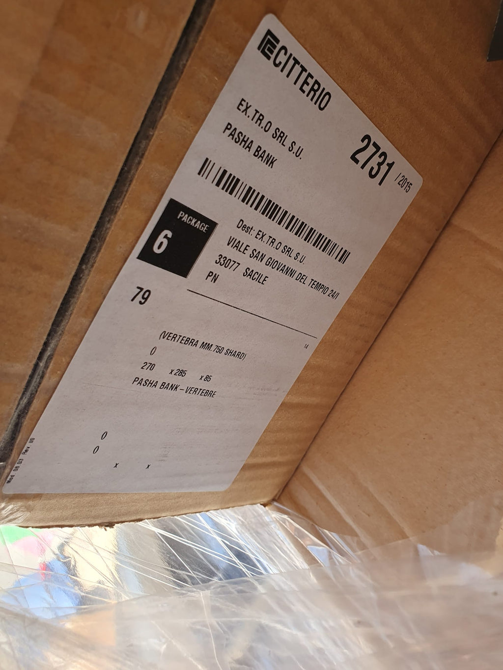 Citterio SPA Vertebra passacavi per scrivania ufficio